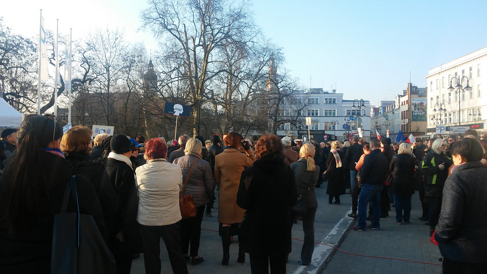 Opole. Strajk Kobiet 8 marca 3 [fot. Joanna Matlak]