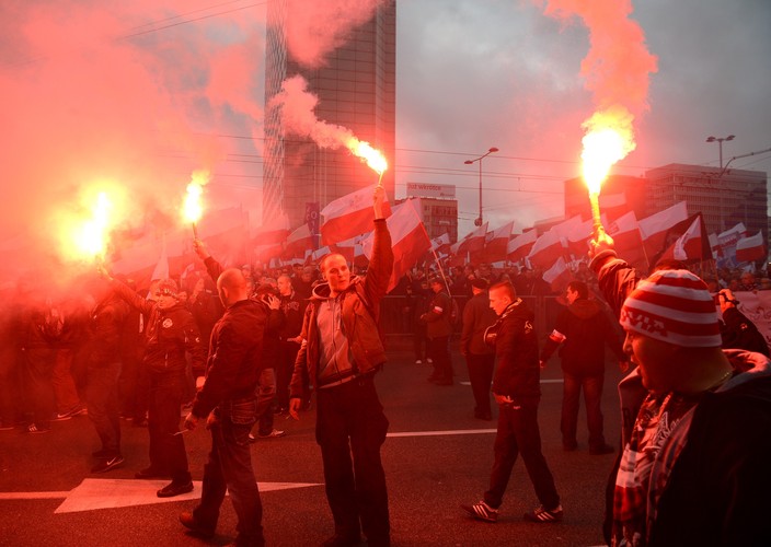 Marsz Niepodległości w Warszawie