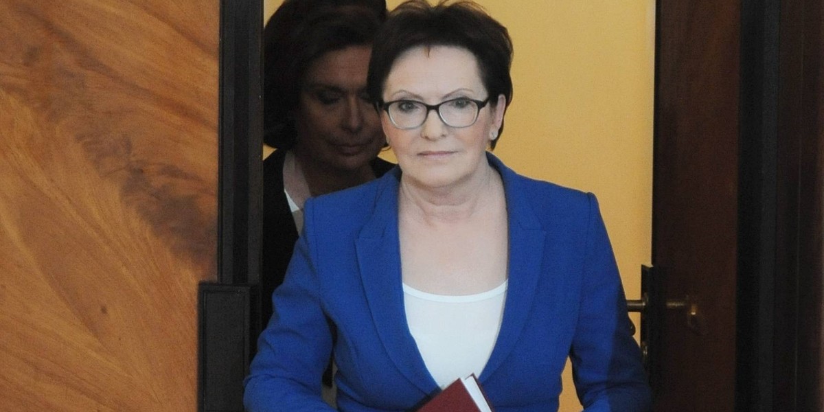 Ewa Kopacz, premier