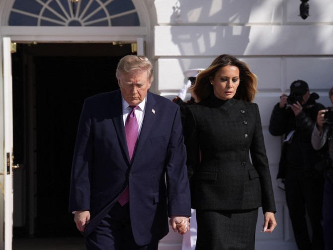 Prva dama i predsednik SAD. Melanija Tramp i Donald Tramp 