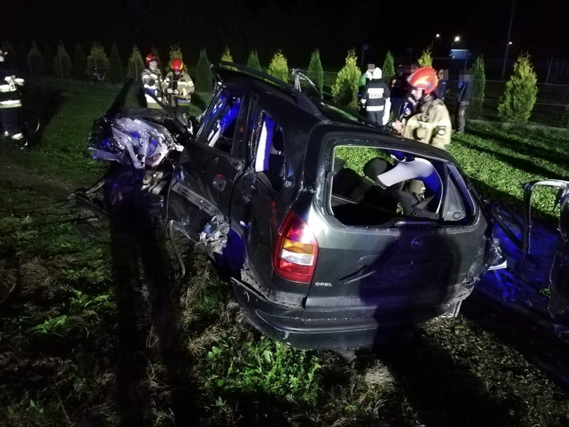 Wypadek na przejeździe kolejowym