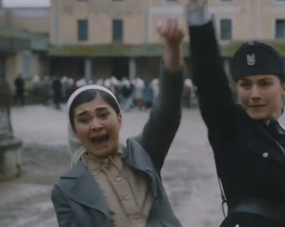 Jelena Mur u filmu Dara iz Jasenovca