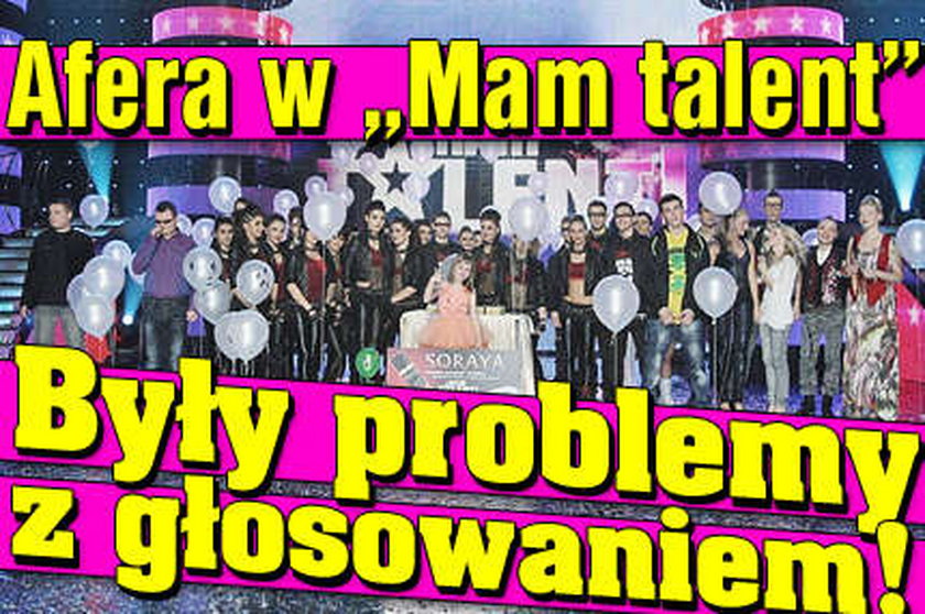 Afera w "Mam talent". Były problemy z głosowaniem!