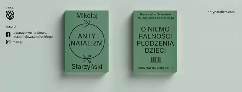 &quot;Antynatalizm&quot; książka Mikołaja Starzyńskiego