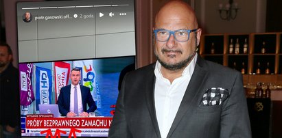 Piotr Gąsowski uderzył w paskowego TVP. Zwrócił uwagę na jeden zaskakujący szczegół