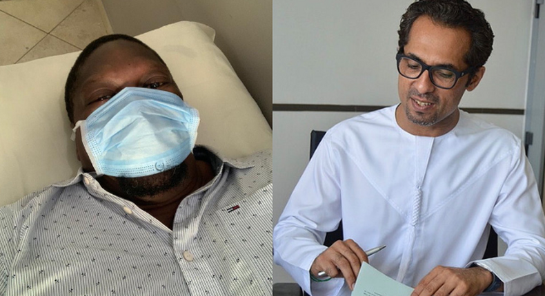 The late Iddi Hashim Mbita pitted against Billionaire Mohammed Dewji . Billionaire Mohammed Dewji mourns best friend who has died of Coronavirus