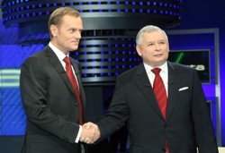 Kaczyński boi się debaty z Tuskiem? "Ma traumę po porażce w 2007 roku"