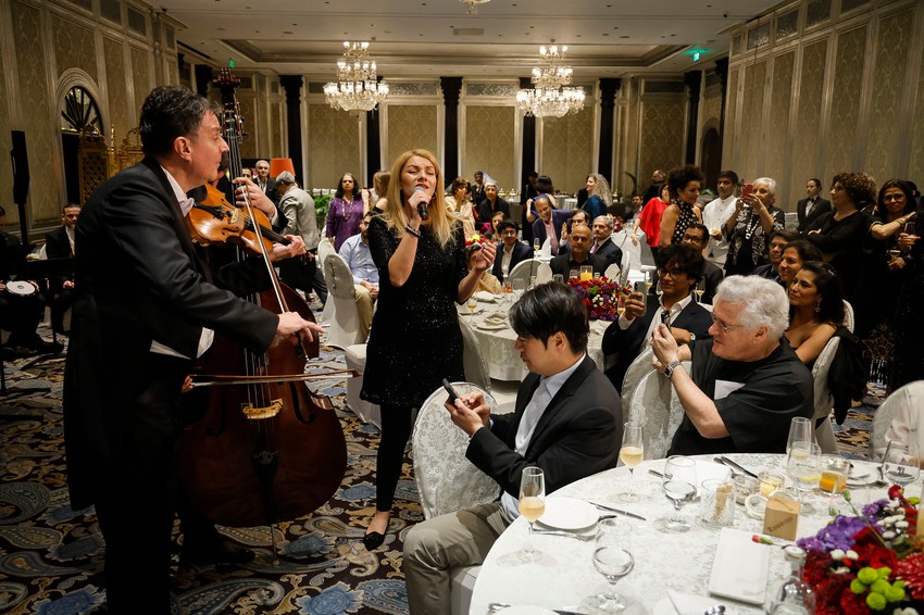 ksenija milosevic, lang lang i pinkas cukerman