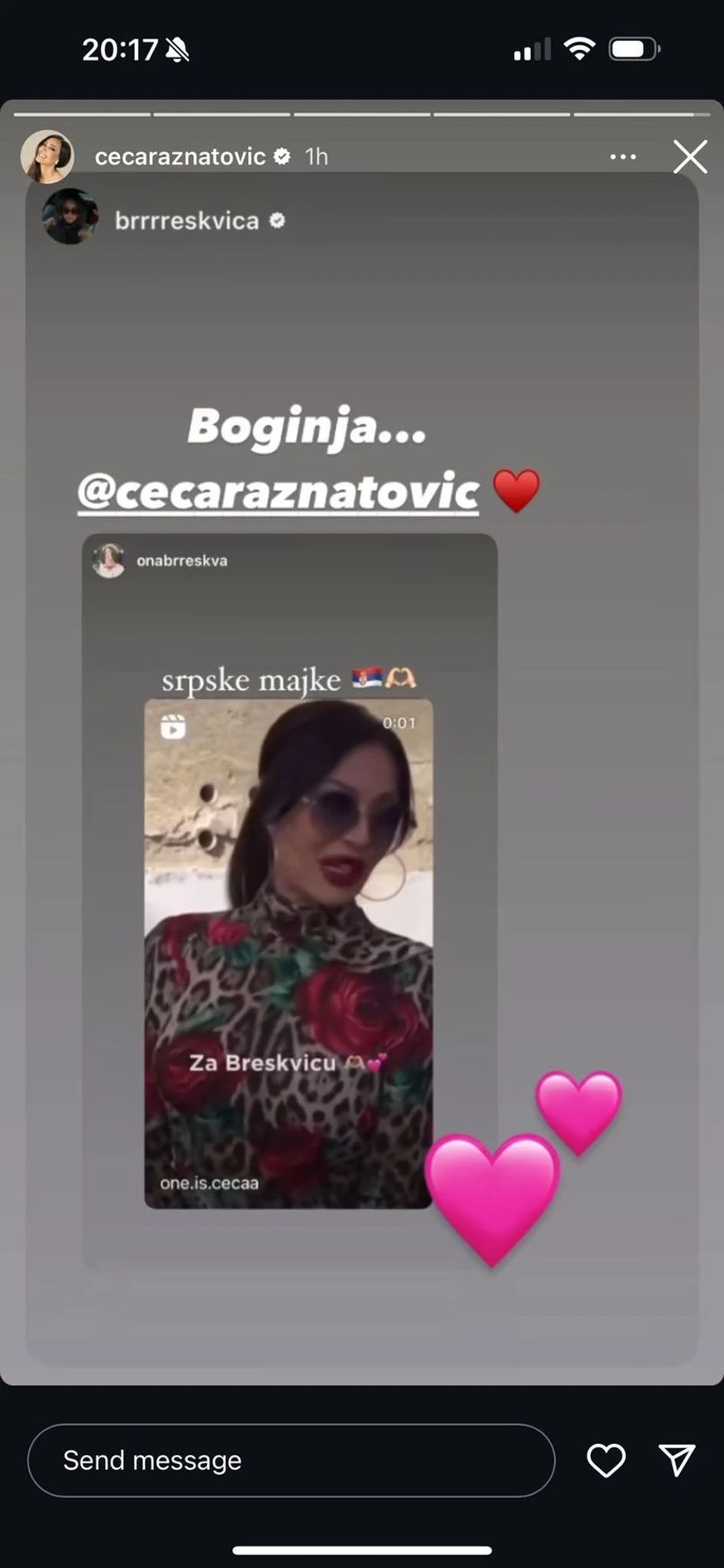 Svetlana Ražnatović Ceca i Anđela Ignjatović Breskvica (Foto: Instagram)