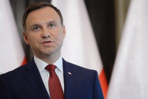 WARSZAWA PREZYDENT ELEKT ANDRZEJ DUDA KONFERENCJA