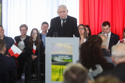 Kaczyński o zamknięciu granic dla żywności z Ukrainy i programie pomocy rolnikom