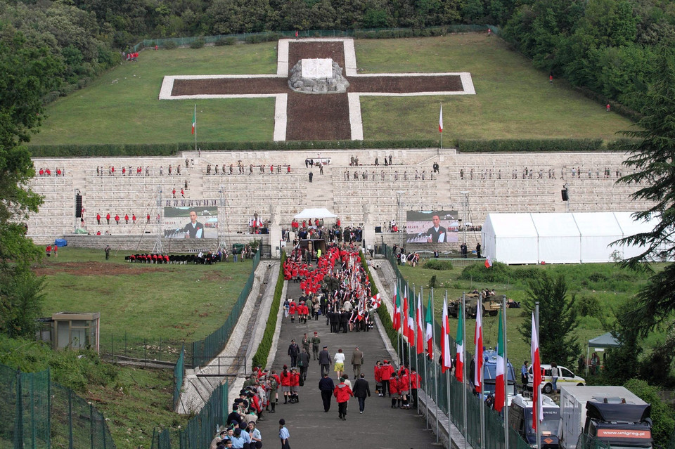 ITALY MONTE CASSINO WWII (70th anniversary of Battle of Monte Cassino)