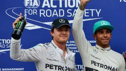 Hamilton és Rosberg újra csatázik