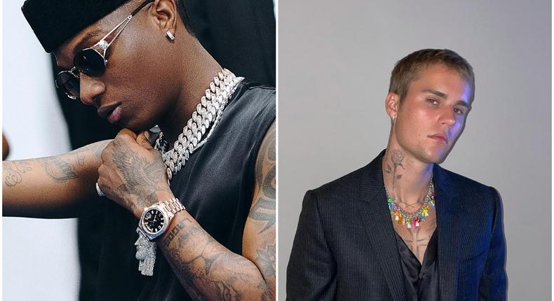 Wizkid and Justin Beiber collaborate in a remix of the Afrobreats hit (Instagram)