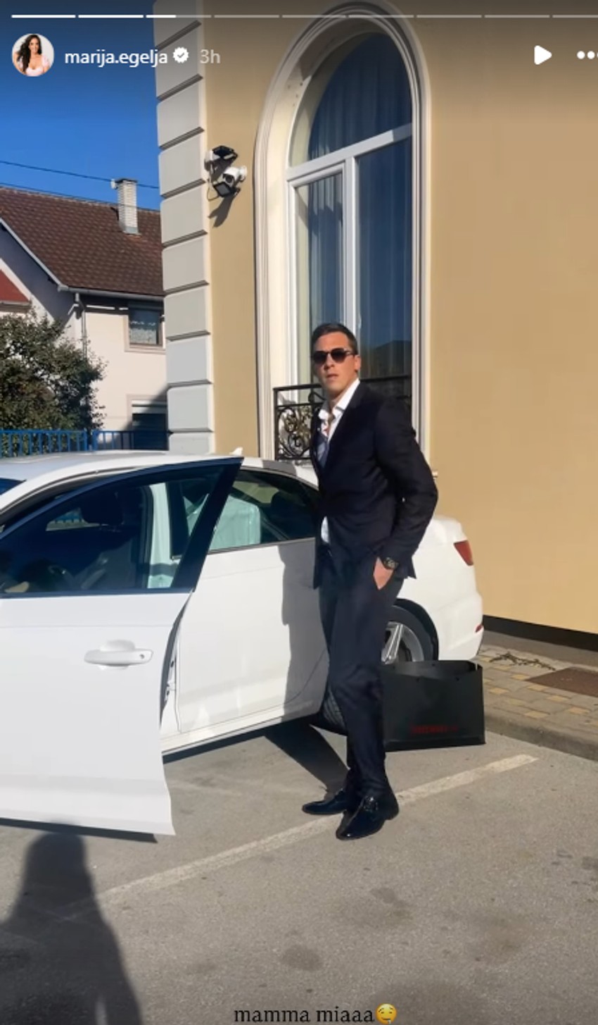 Marija Egelja pokazala muža