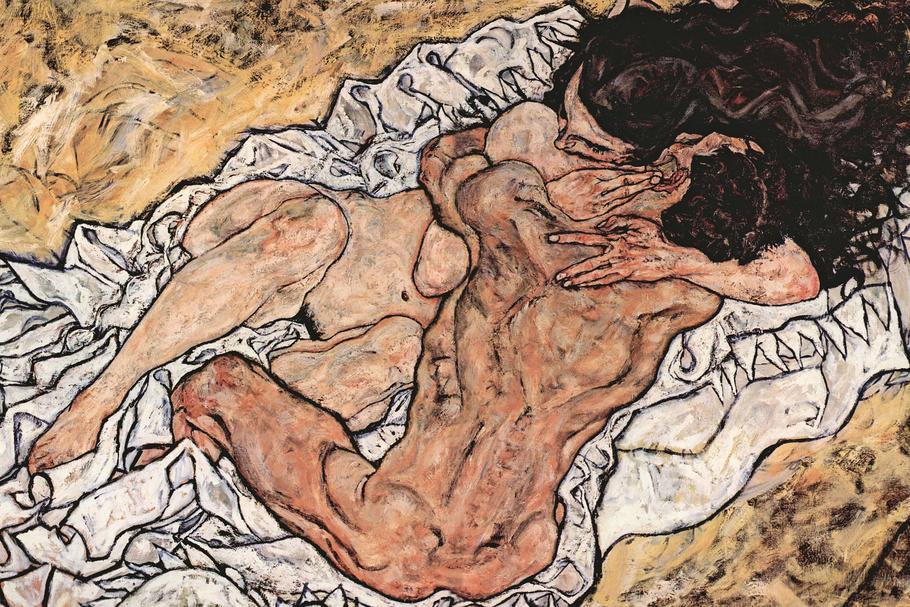 Pair embracing, Egon Schiele. Najdroższą „erotyczną” pracę tego artysty sprzedano w Stanach Zjednoczonych za 11 323 750 dolarów