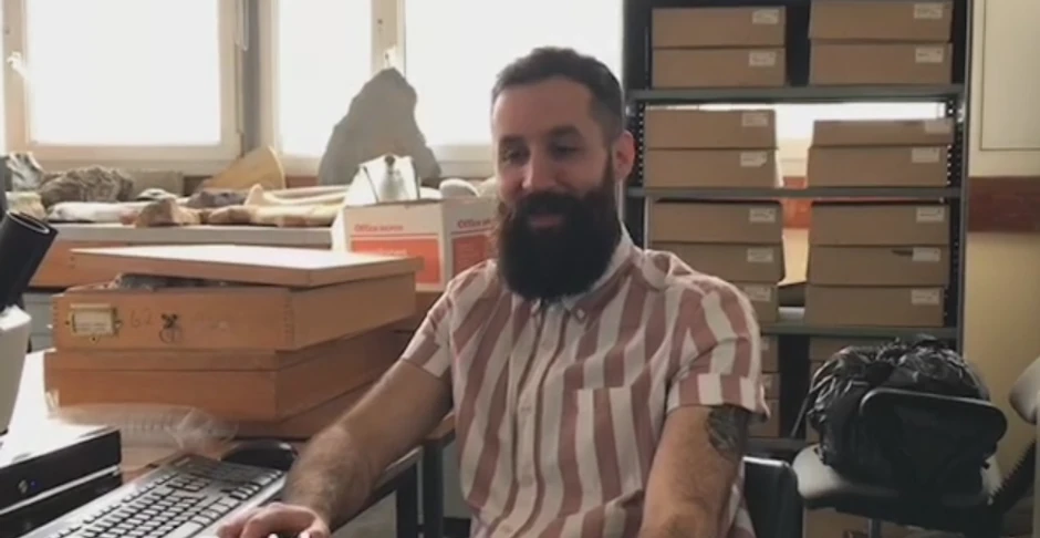 Grant Smit je otkrio fosilizovane zube u stenama u Dorsetu