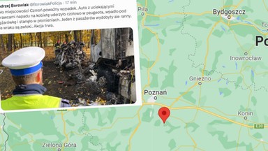 Tragiczny finał policyjnego pościgu. Nie żyją trzy osoby