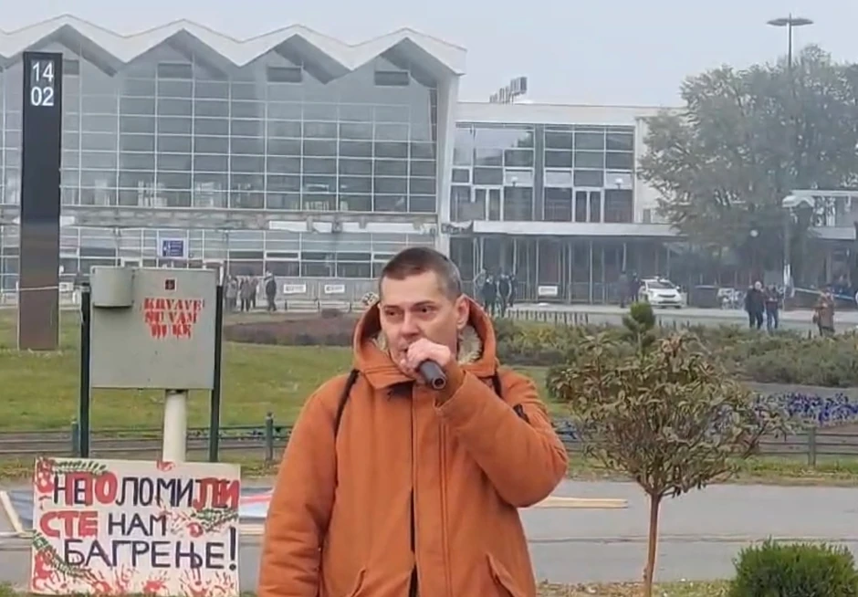 Marčelo, protest u Novom Sadu