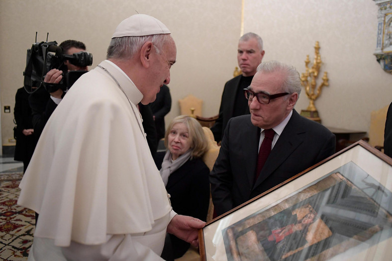 Martin Scorsese i papież Franciszek