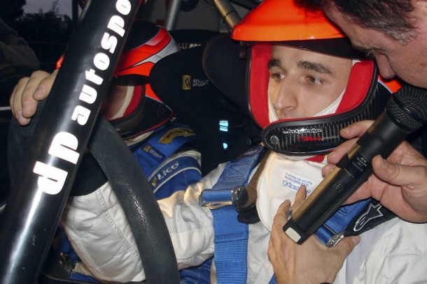 Kubica bolid skoda wypadek 2