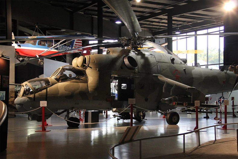 Mi-24 w muzeum lotniczym w USA