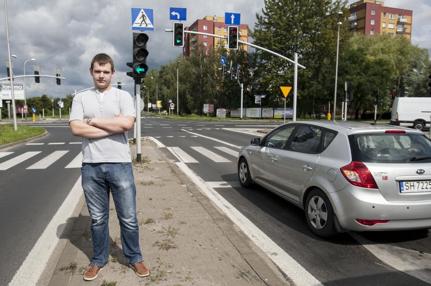 Artur Ząbczyk (24 l.), student z Politechniki Śląskiej