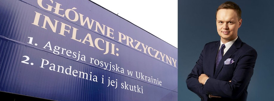 Gdyby prawdą było to, co można przeczytać na budynku NBP o przyczynach wysokiej inflacji w Polsce, nie powinno być z nią problemu na początku 2020 r. A był — przypomina Marcin Zieliński, główny ekonomista FOR