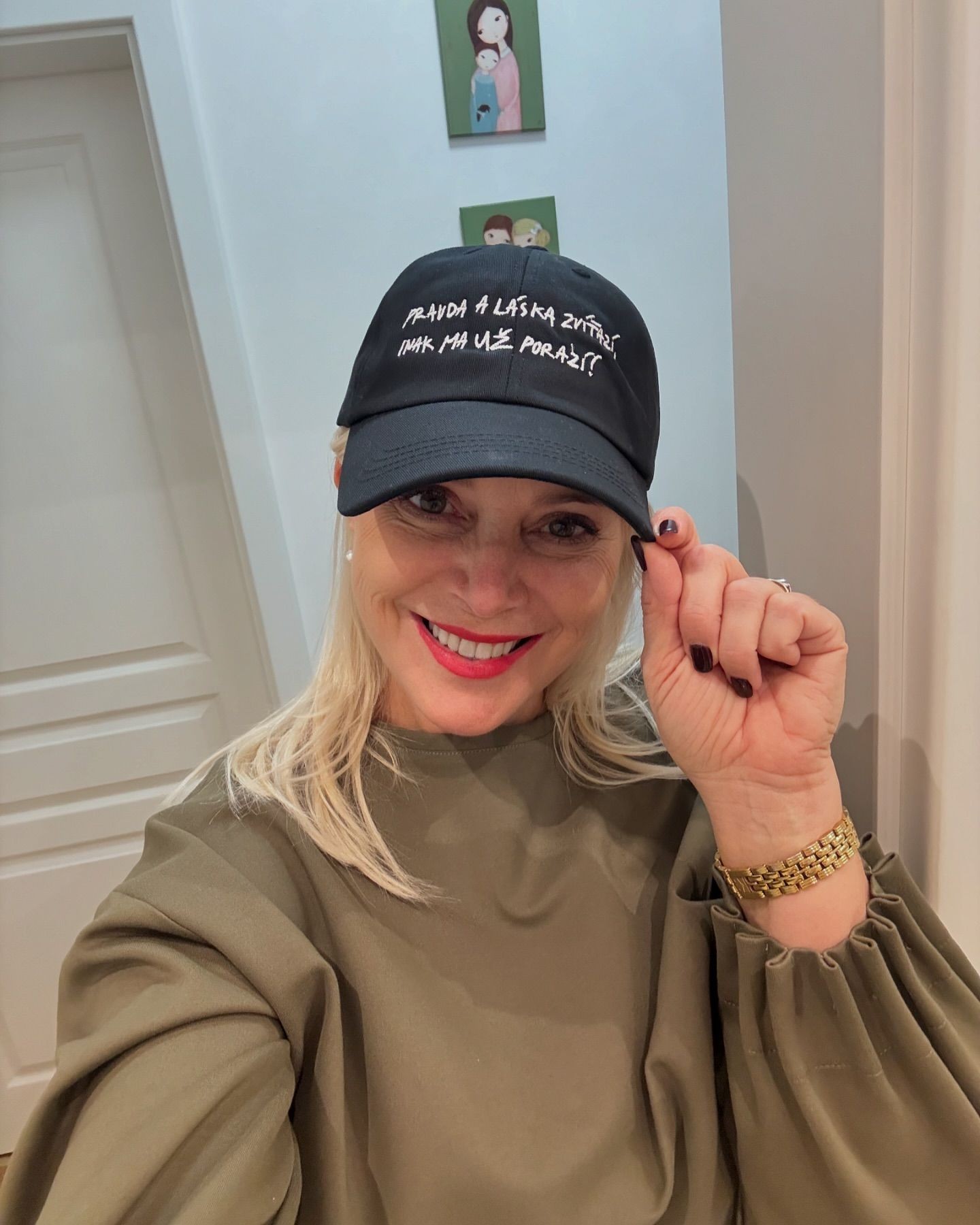 Herečka a influencerka Zuzana Vačková.