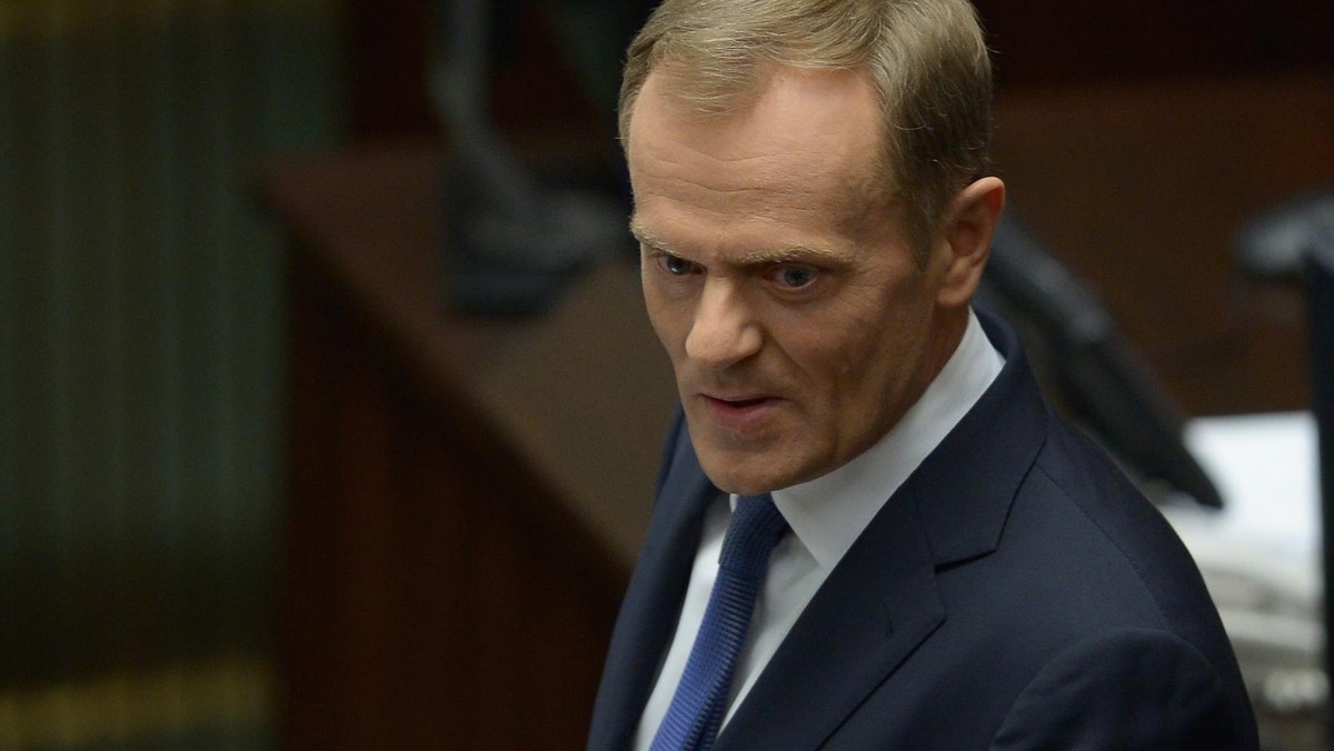 WARSZAWA POSIEDZENIE SEJMU PREMIER TUSK 