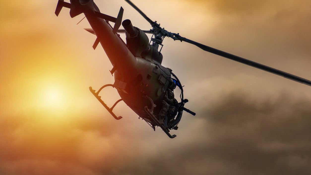 Haváriu vojenského vrtuľníka prežil iba pes jednej z obetí. (ilustračné foto)