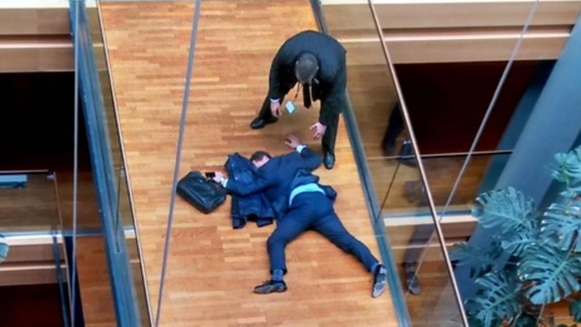 Brutalna bójka w Parlamencie Europejskim