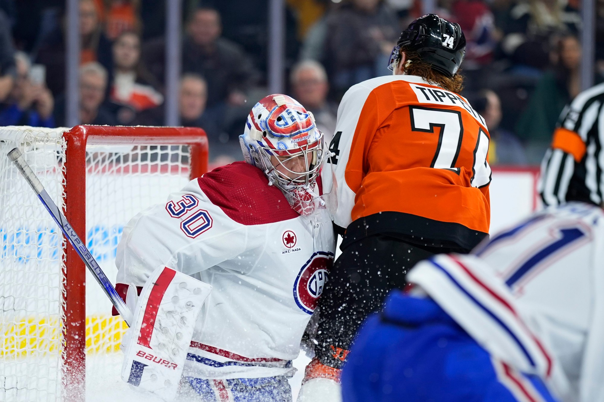 Zápas NHL: Philadelphia Flyers - Montreal Canadiens.