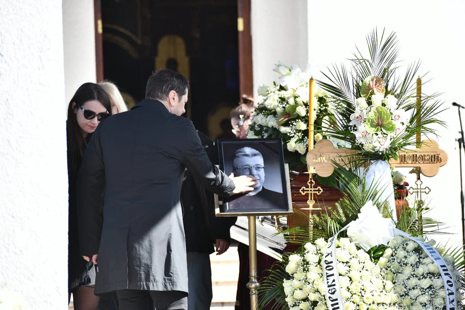 Sahrana Saše Popovića 