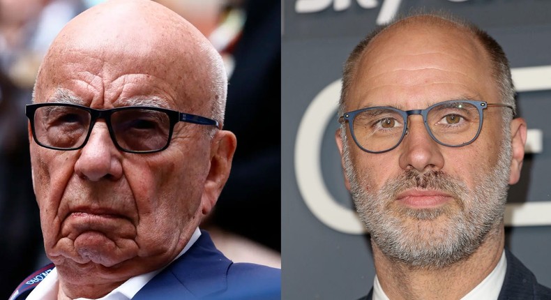 Rupert Murdoch's divorce settlement with Jerry Hall banned her from