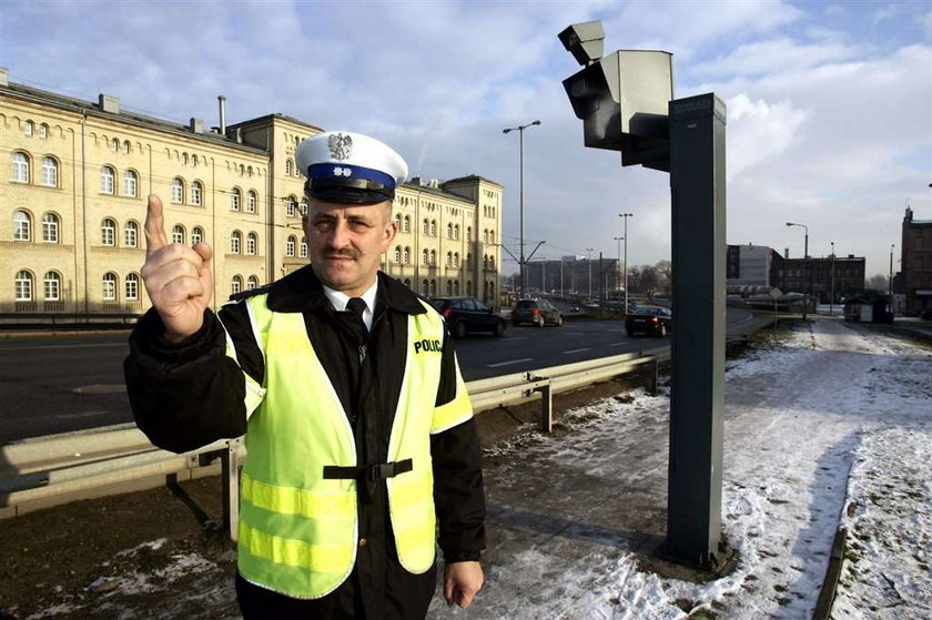 Tu polują na kierowców