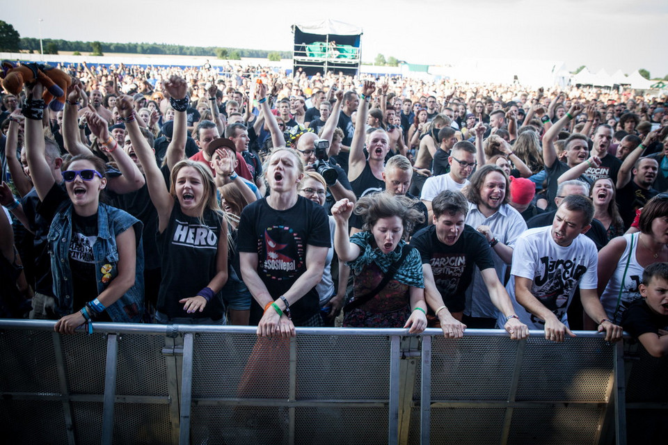 Publiczność na Jarocin Festiwal 2015