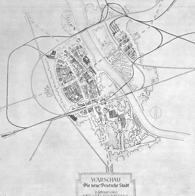 "Nowe niemieckie miasto Warszawa" (plan Pabsta) – projekt powstały pod kierunkiem Friedricha Pabsta z 6 lutego 1940, autorstwa niemieckich architektów Huberta Grossa i Otto Nurnbergera