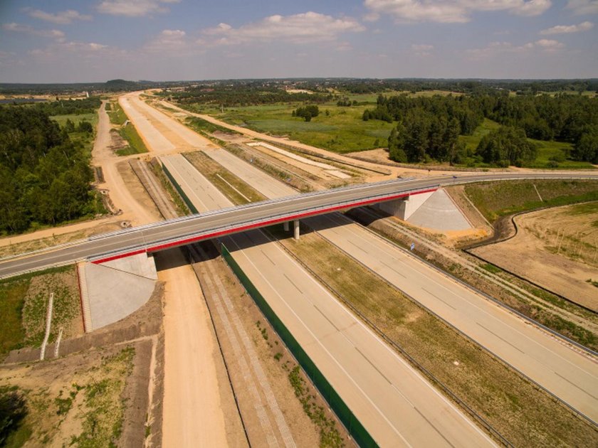 A1 odc. Pyrzowice Częstochowa odcinek G: węzeł Blachownia