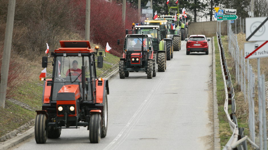 Protest rolników