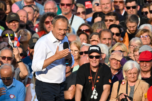 Lider Platformy Obywatelskiej Donald Tusk