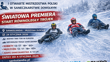 fakro partnerem i otwartych mistrzostw polski w saneczkarstwie dowolnym