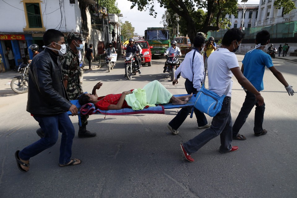 NEPAL EARTHQUAKE  (Earthquake in Kathmandu)