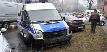 Trzej policjanci ranni na Lutomierskiej