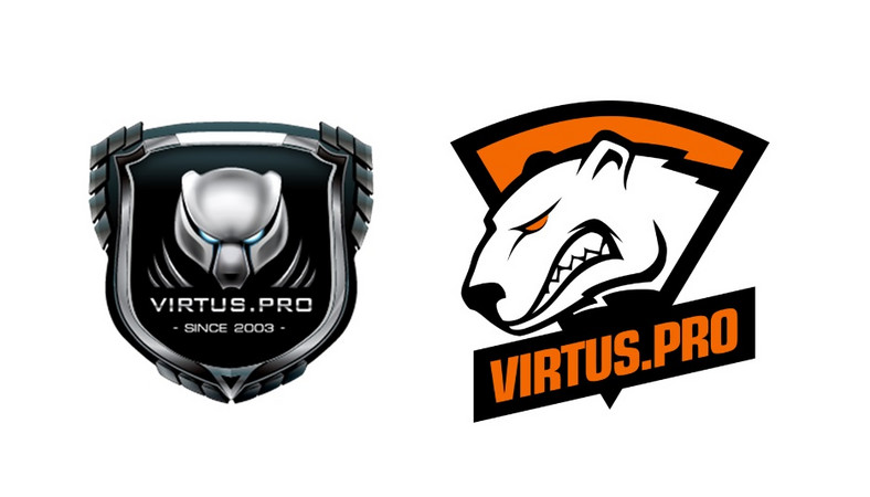 Stare i obecne logo Virtus.Pro 