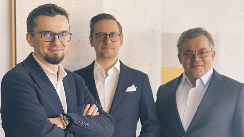Partnerzy OW Tax: Wojciech Fryze, Konrad Misiewicz i Tomasz Gałka