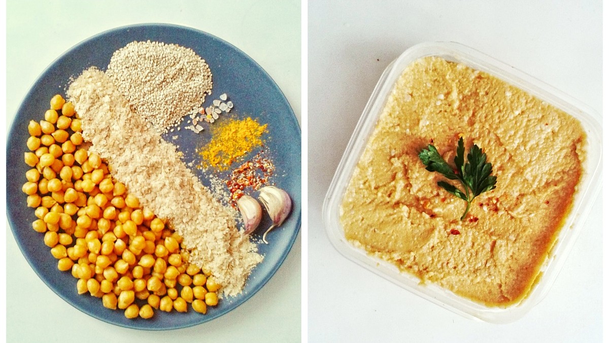 Pasta (hummus) z ciecierzycy - przepis