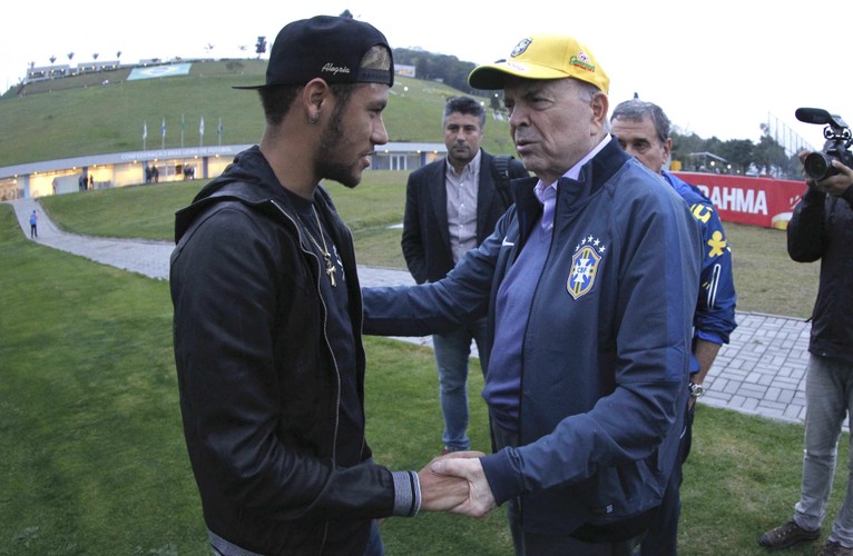 Neymar pojawił się na treningu reprezentacji Brazylii