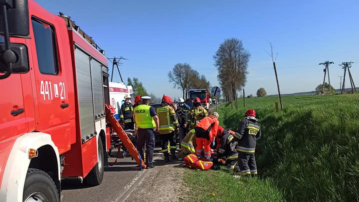 Słodków Drugi: Śmiertelny wypadek na DK19. Zginęło 9-letnie dziecko