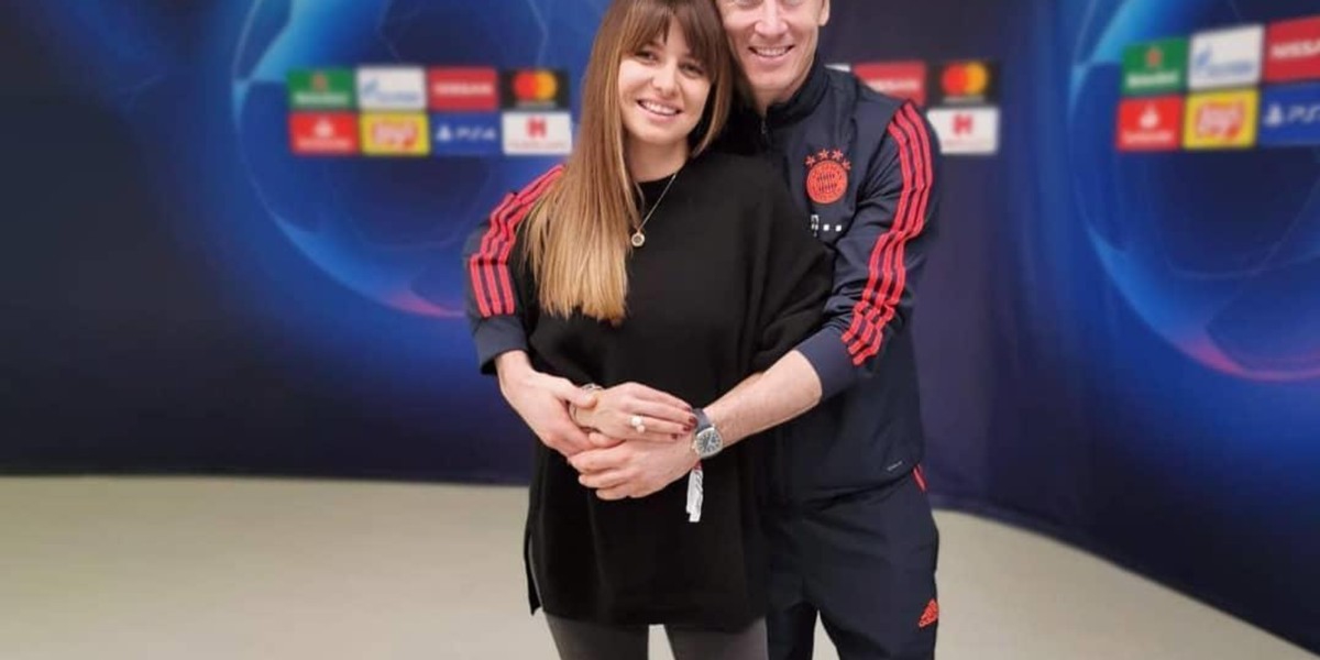 Anna i Robert Lewandowscy